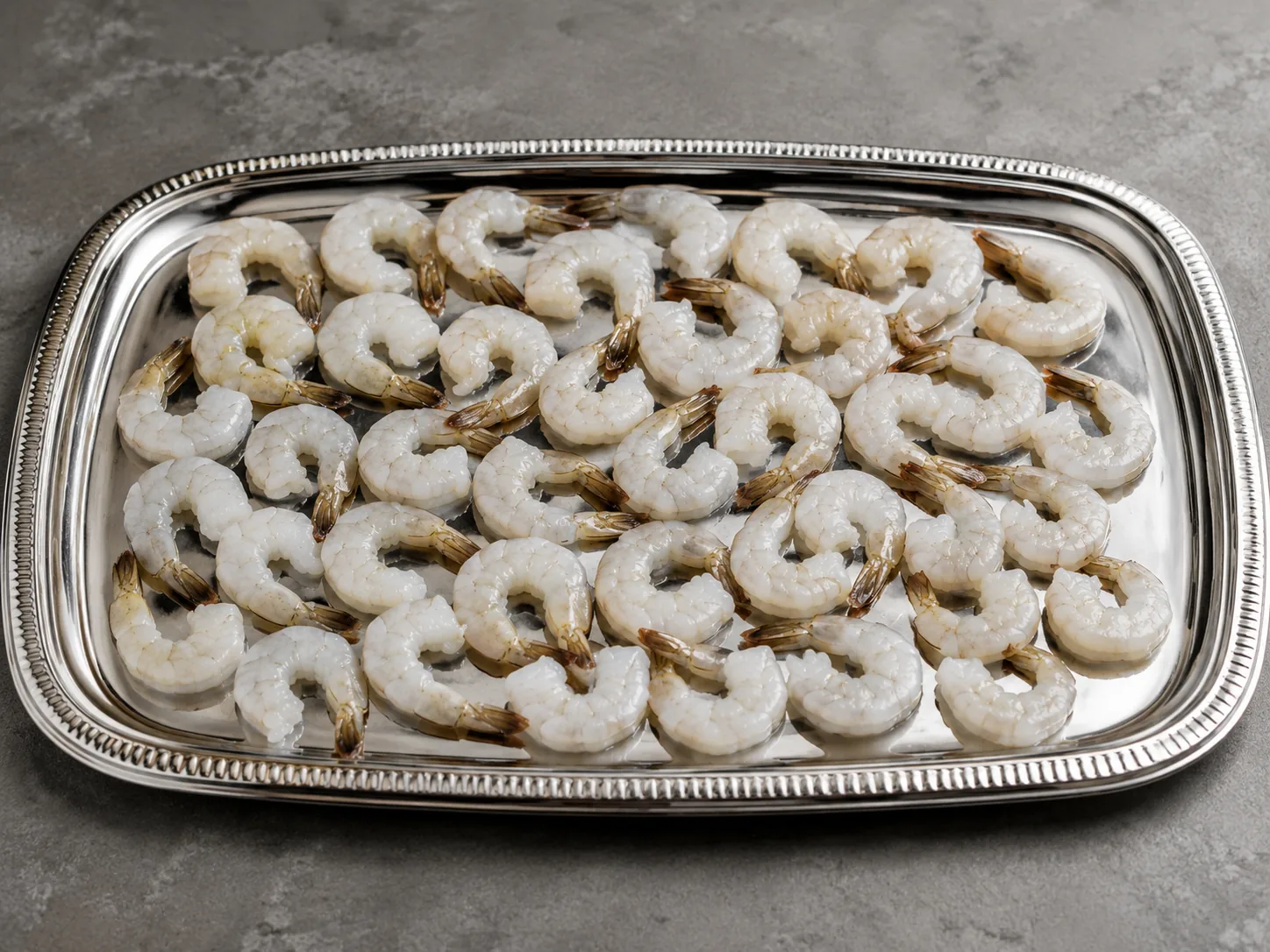 Crevettes Vannamei décortiquées, queue gardée (IQF)